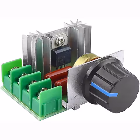 Variator Tensiune 220V Dimmer | Regulator Turatie Motor Electric 2000W AC
