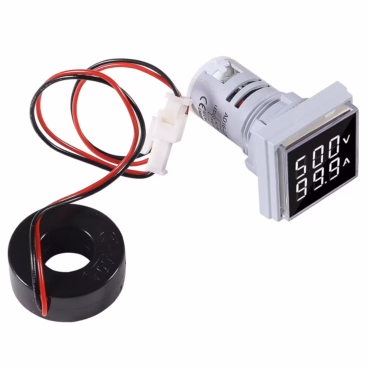 Ecran cu LED-uri pentru afișaj precis al valorilor AC