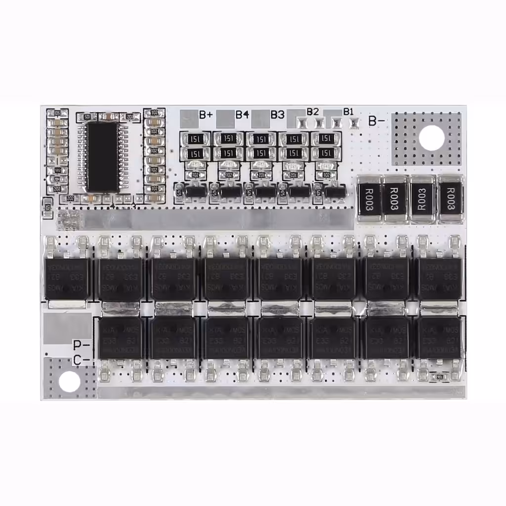 BMS 5S 100A 21V – Modul Protecție și Echilibrare pentru Acumulatori Li-Ion 18650