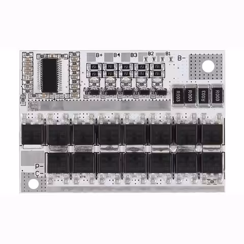 BMS 5S 100A 21V – Modul Protecție și Echilibrare pentru Acumulatori Li-Ion 18650