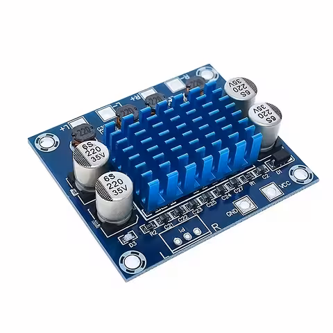 Kit Modul Amplificator Audio Stereo Auto 2 x 30W Clasa D 12V – Putere și Sunet Clar