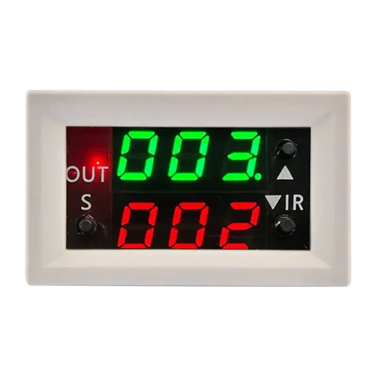 Modul releu pentru control temporizat cu ecran LED pentru reglaje rapide