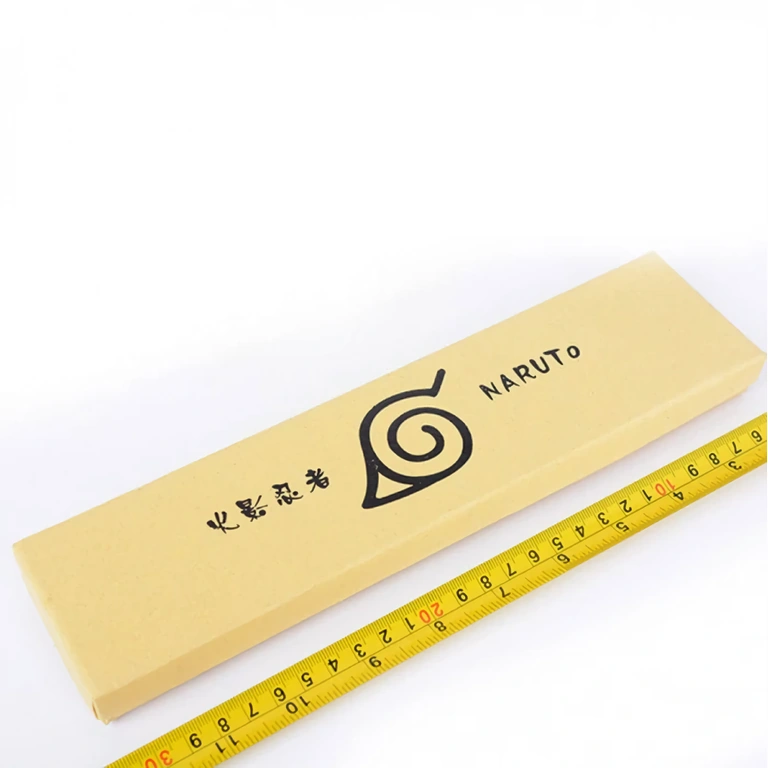 Cuțit decorativ Kunai fals - replică Naruto Cuțit fals pentru decor sau colecție, în stilul seriei Naruto