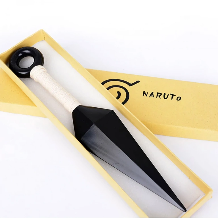 Cuțit de jucărie Kunai - fan Naruto Articol de colecție pentru fanii Naruto, cuțit Kunai realist din plastic