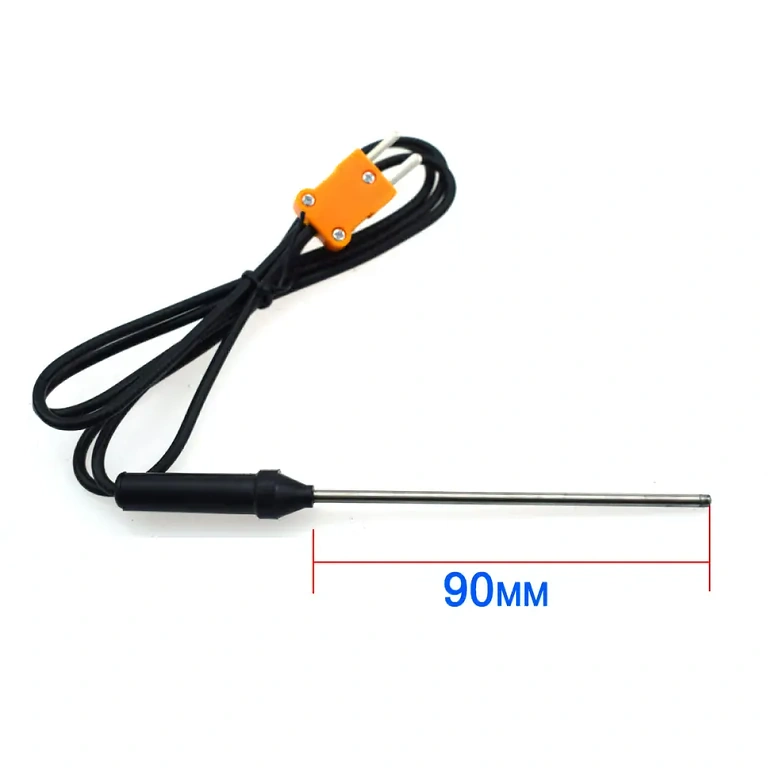 Sondă profesională de temperatură tip K pentru măsurători de până la 1300°C