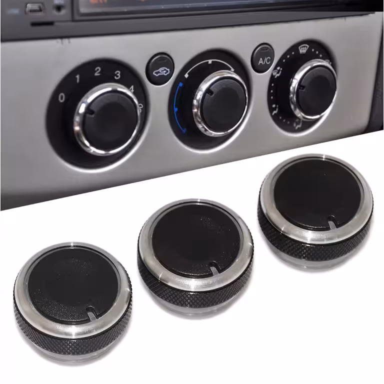 Butoane Consolă Aer Condiționat Ford Focus 2, 3 și Mondeo 4 – Set 3 Piese