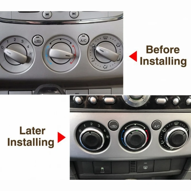 Set butoane bord climatronic / AC – compatibilitate variată