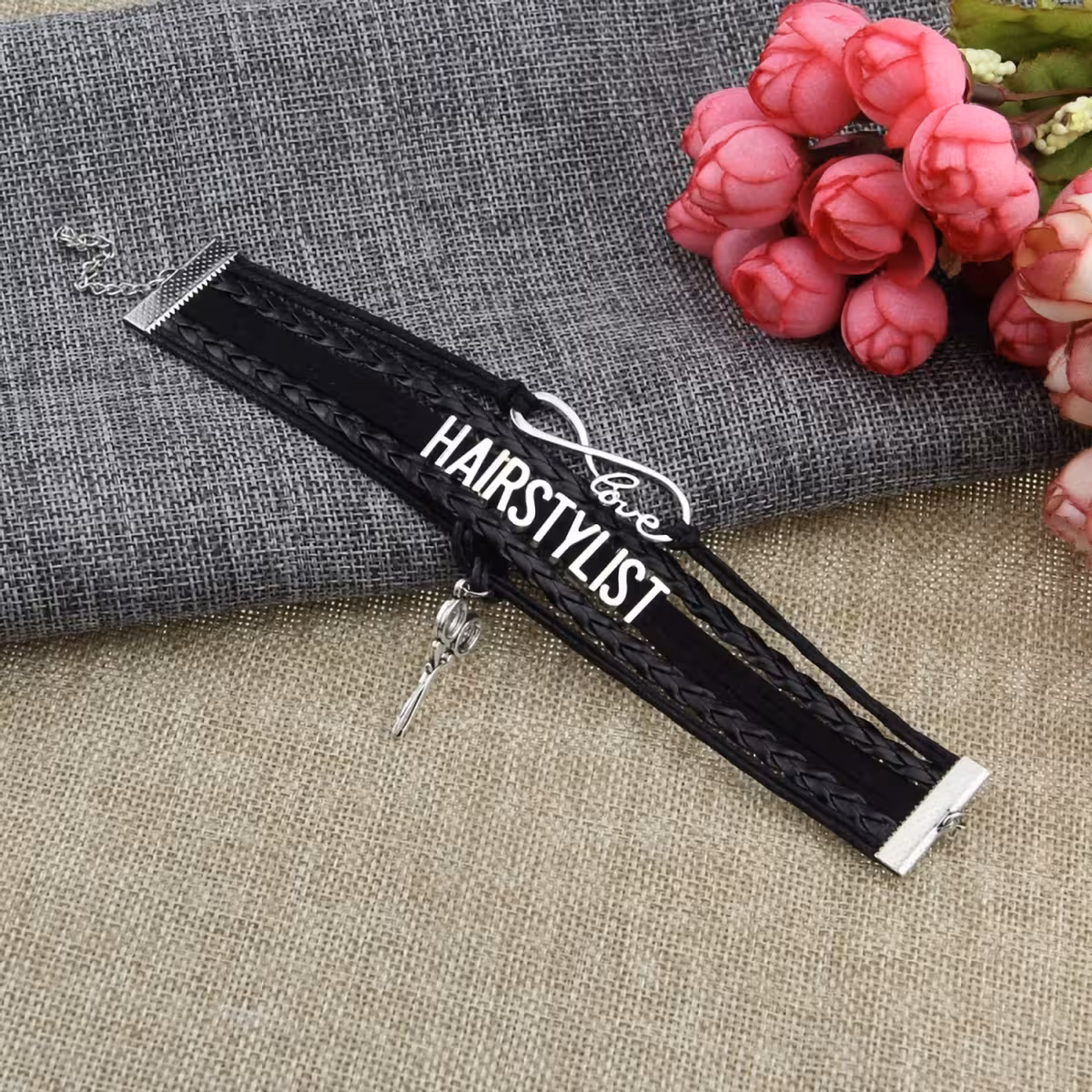 Brățară personalizată pentru frizeri și coafori