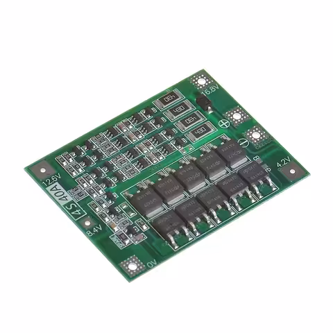 Modul Protecție Încărcare Descărcare BMS 4S 40A – Acumulatori 18650 Li-Ion 14.8V