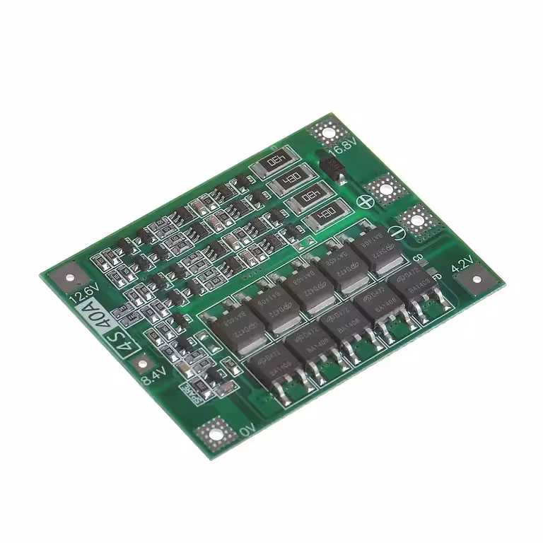 Modul Protecție Încărcare Descărcare BMS 4S 40A – Acumulatori 18650 Li-Ion 14.8V