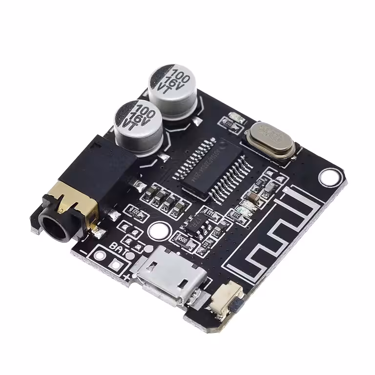 Receptor Audio Bluetooth 5.0 VHM-314 cu USB – Adaptor Auto, Placă de Sunet Externă, Aplicație Telefon