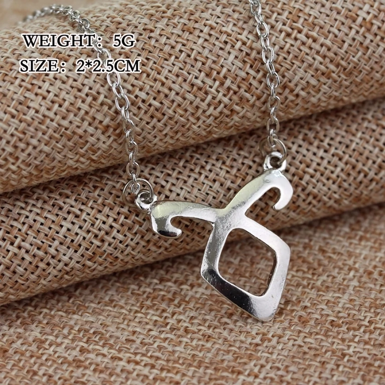 Bijuterie fantasy argintie inspirată de Shadowhunters și City of Bones