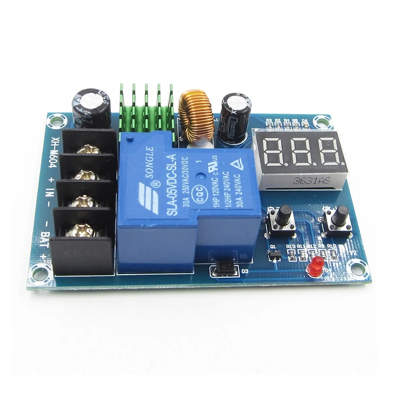 Dispozitiv pentru întreruperea alimentării când bateria este încărcată