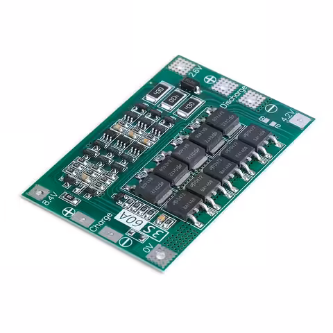 Modul BMS 3S 60A pentru Acumulatori 18650 Li-Ion – Protecție Încărcare, Descărcare și Echilibrare