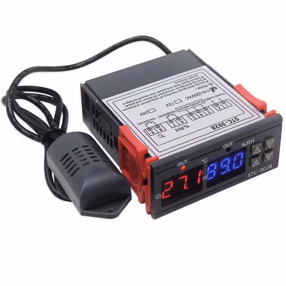 Modul de control umiditate 220V cu afișaj digital STC-3028