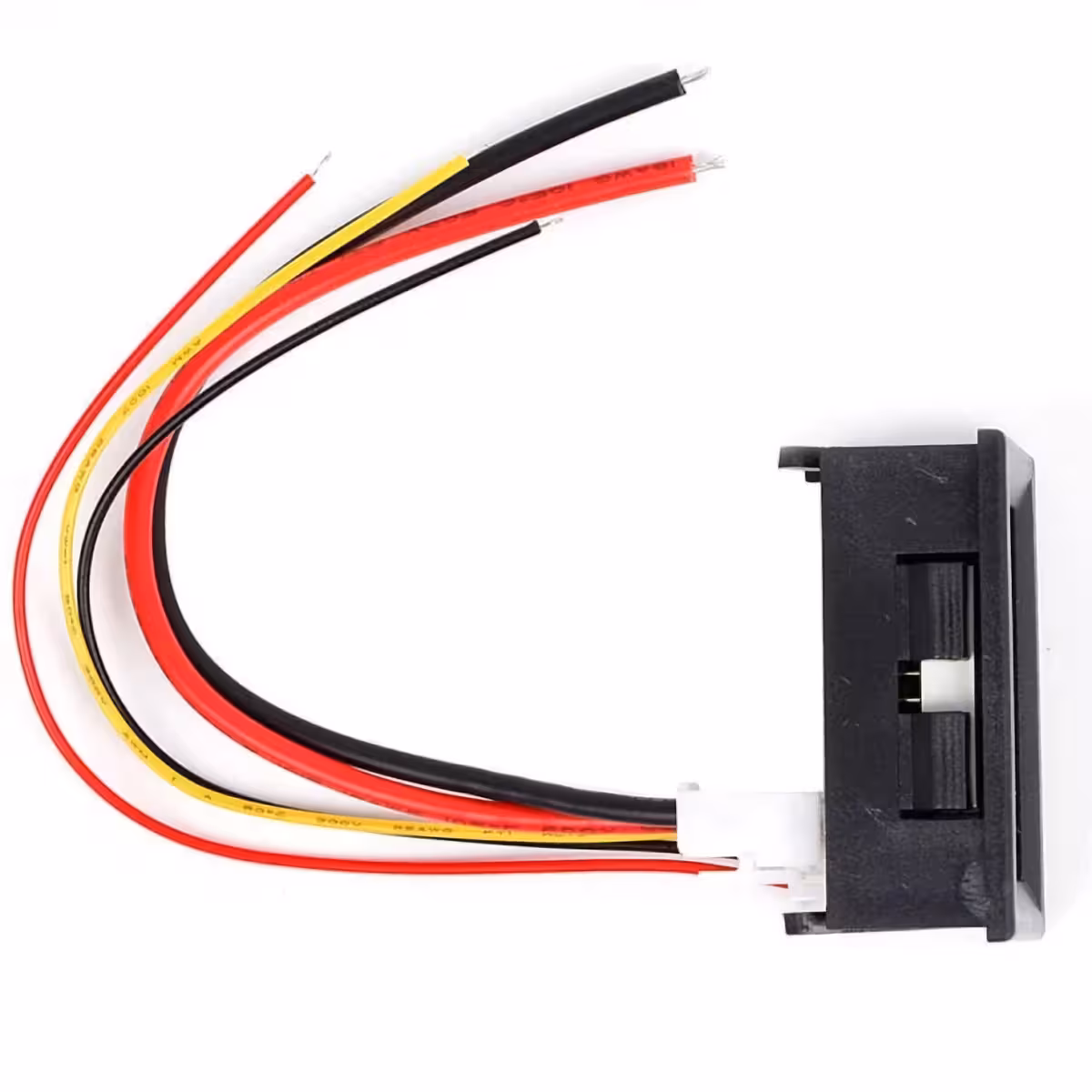 Afișaj dual color pentru măsurarea tensiunii și curentului în curent continuu