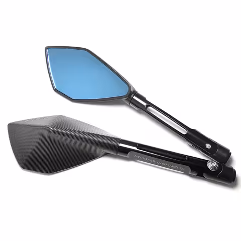 Oglinzi Moto Sport Universale Rizoma cu Prindere pentru Ghidon – Set 2 Bucăți pentru Motocicletă