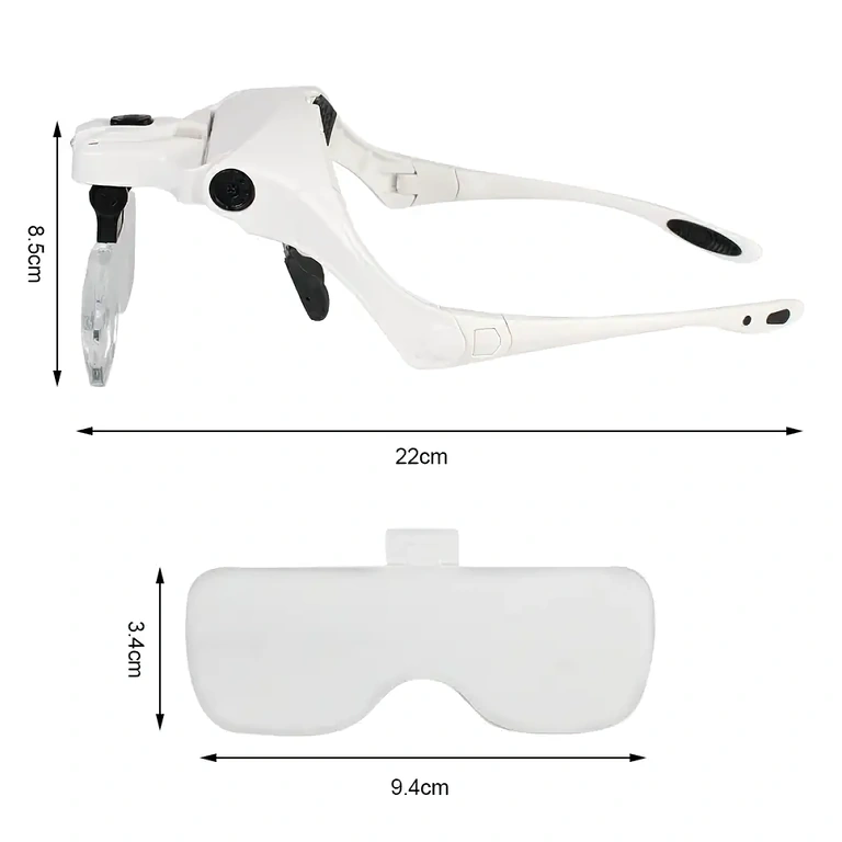 Lentile acrilice clare și rezistente pentru activități profesionale sau hobby