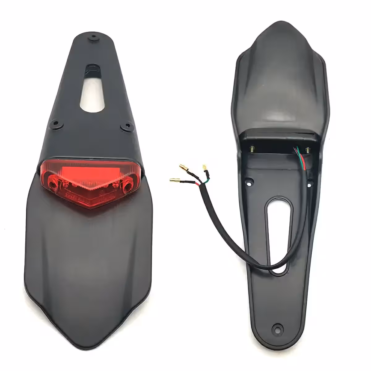 Kit complet aripă spate cu stop LED pentru motocicletă