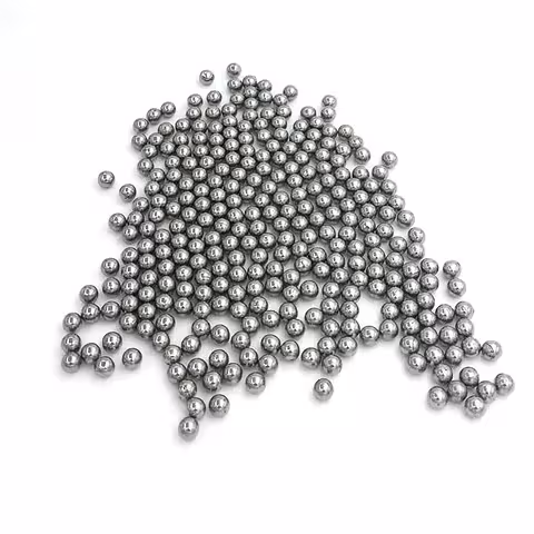 Bile praștie metalice din oțel 8 mm – set 100 bucăți pentru tir de precizie