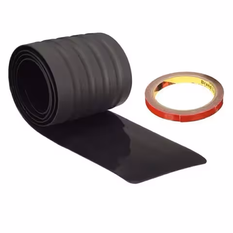 Protecție bandou ornament bara spate portbagaj cauciuc universal – bandă anti-slip rezistentă pentru mașină