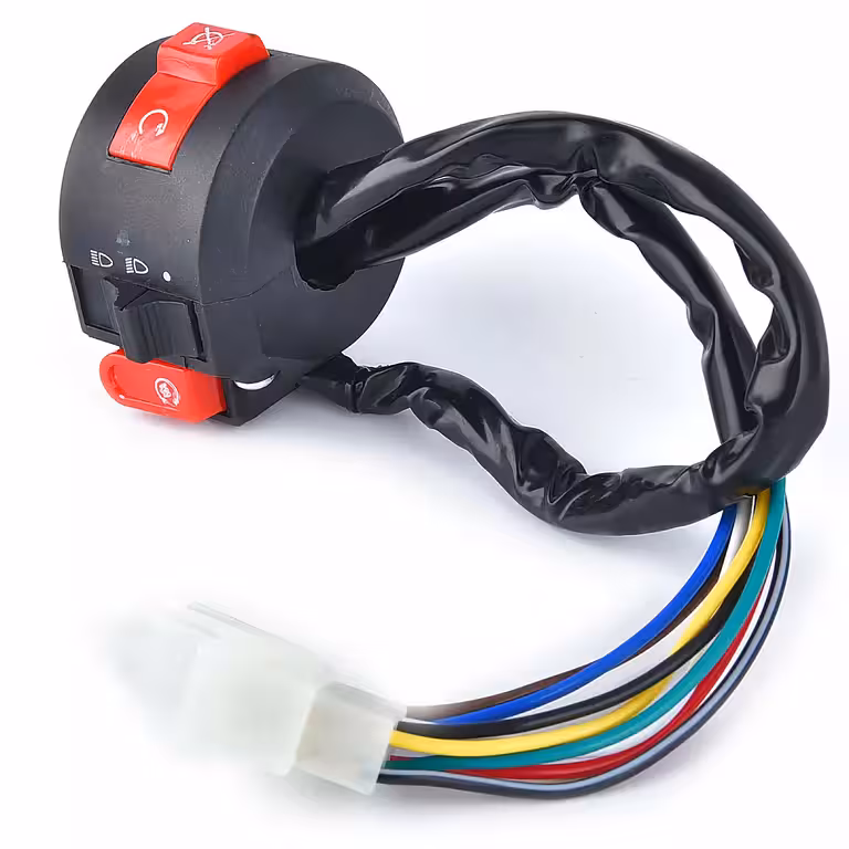 Comenzi Bloc Comandă Lumini ATV cu Șoc – Compatibil 107cc 110cc 125cc 150cc