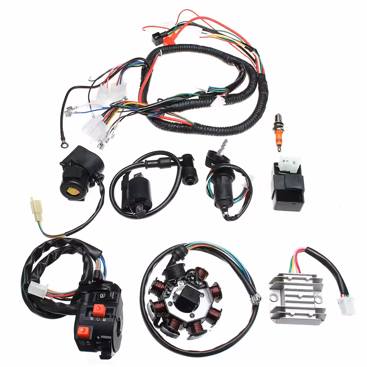Set complet sistem electric ATV chinezesc motor mare