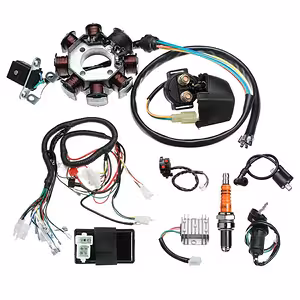 Instalație electrică completă ATV chinezesc 150cc 200cc 250cc 300cc – cablaj complet motor vertical 4T