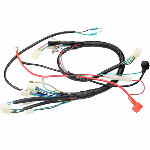 Cablaj instalație electrică ATV 50cc 70cc 90cc 107cc 110cc 125cc – compatibil ATV-uri chinezești