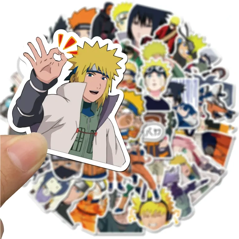 Autocolante amuzante cu personaje din Naruto Shippuden