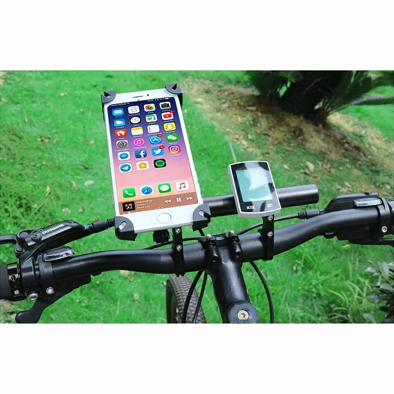 Accesoriu din aluminiu pentru ghidon bicicletă