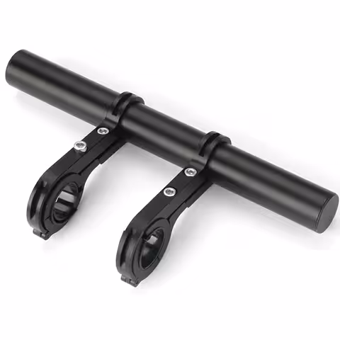 Extensie ghidon bicicleta și trotinetă – suport accesorii, adaptor și organizator bară din aliaj aluminiu