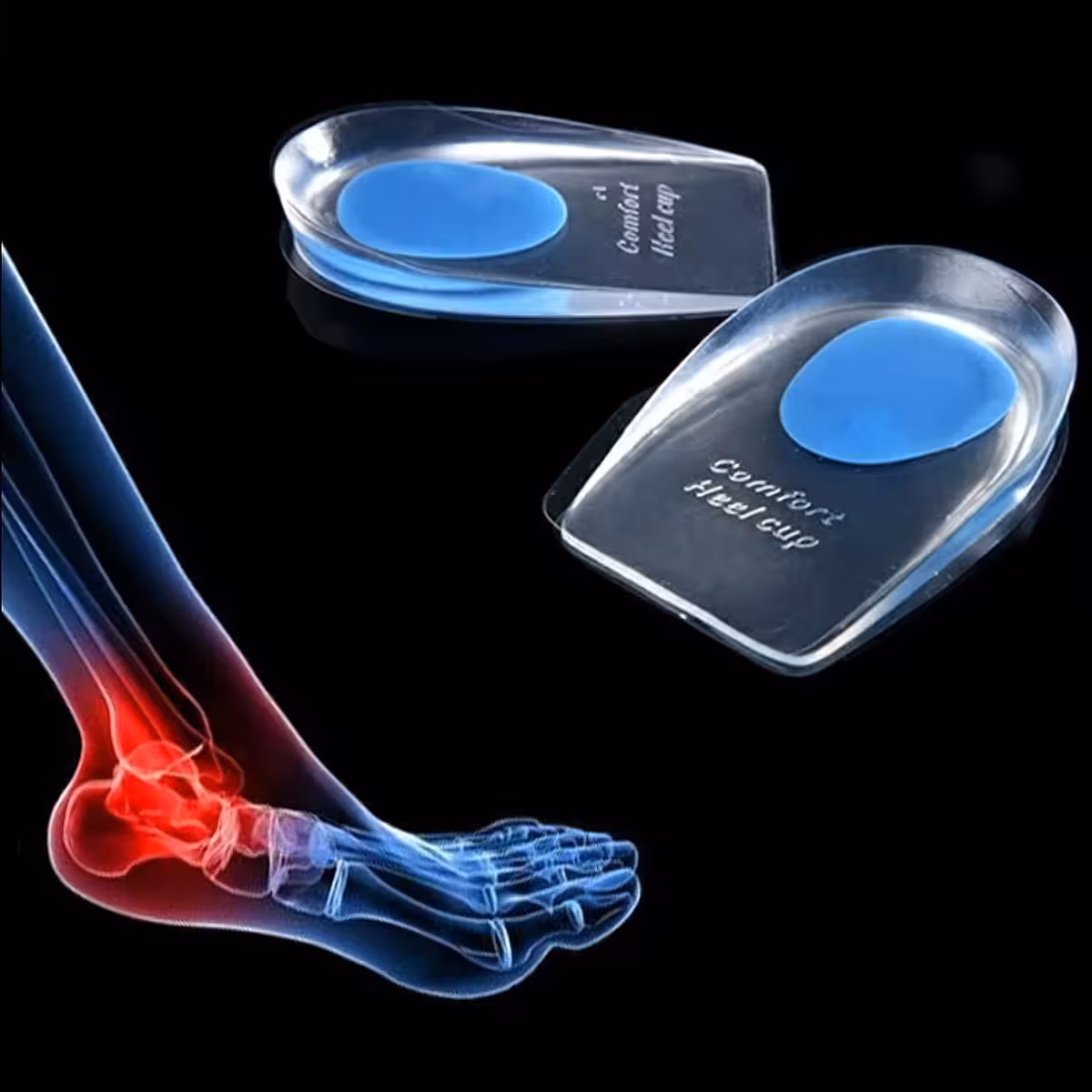 Talpici din gel pentru susținerea călcâiului și reducerea durerii