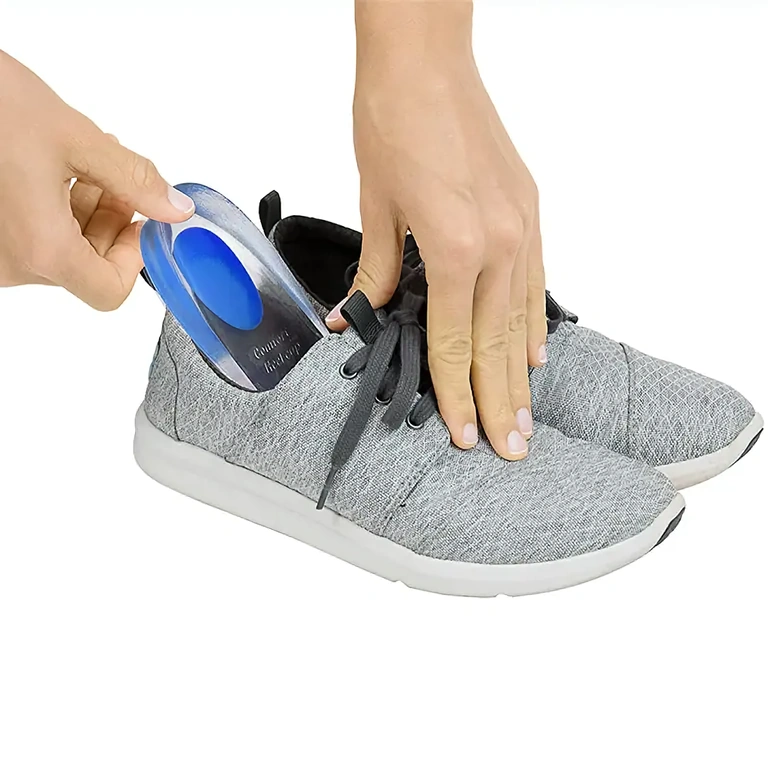 Talonete ortopedice din silicon pentru încălțăminte Suport ortopedic pentru călcâie, moale, ideal pentru durerile de picioare