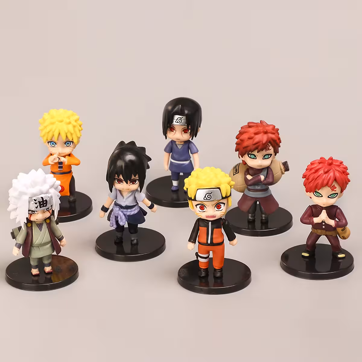 Pachet 12 figurine Naruto Shippuden în cutie – ideal pentru cadou sau colecție
