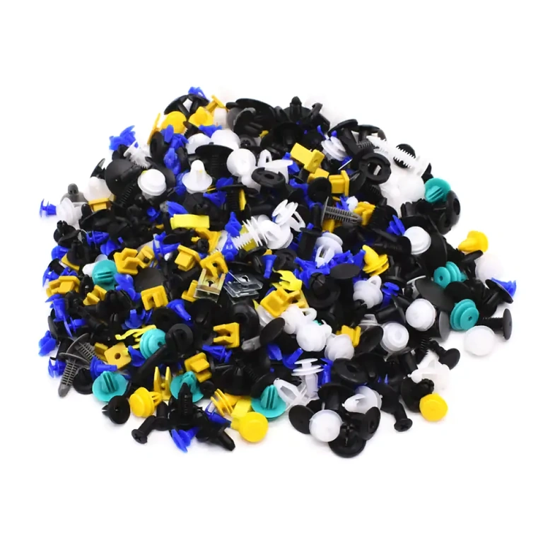 Kit fixare auto universal 500 cleme Set universal cleme prindere caroserie, plafon, ornamente pentru reparații rapide auto
