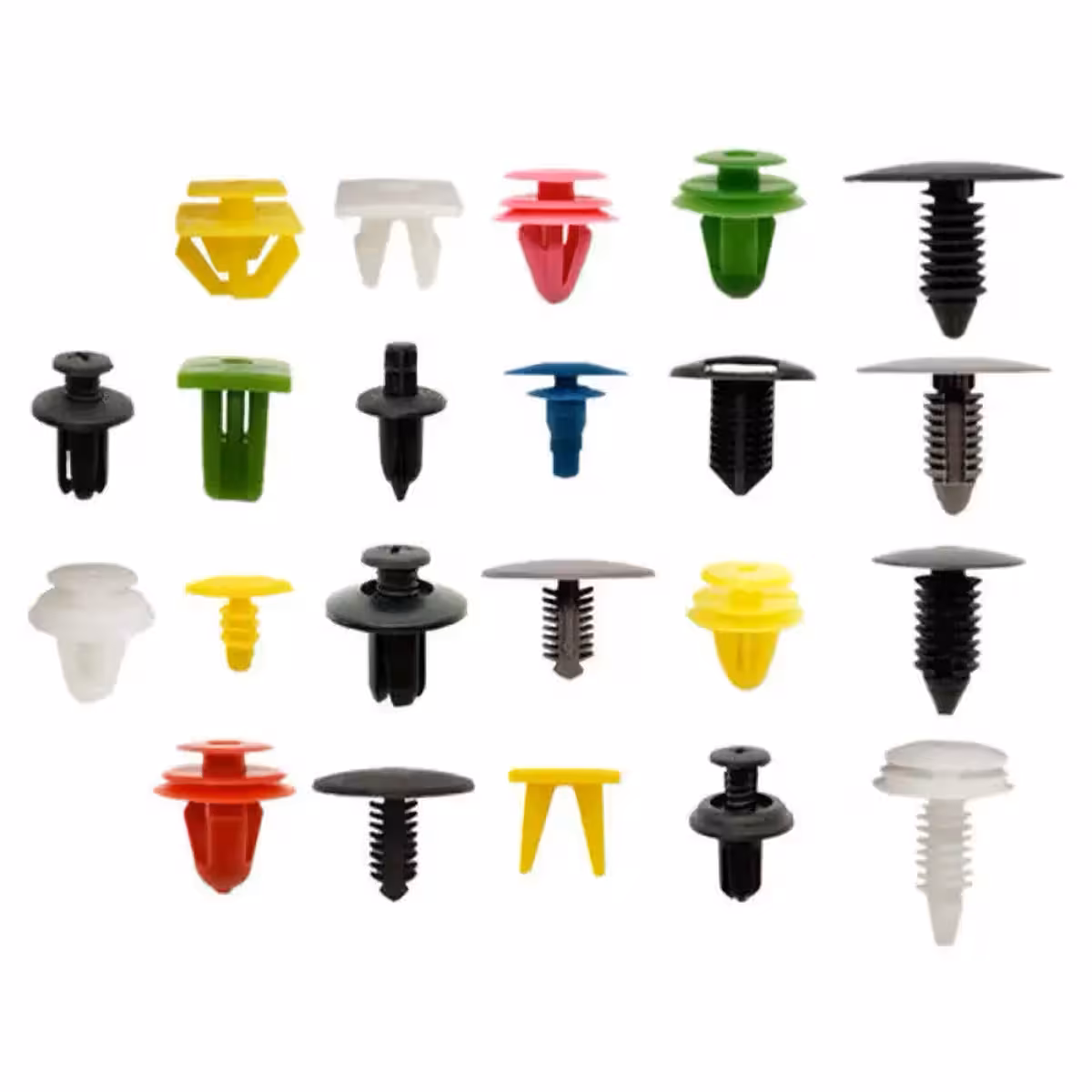 Kit de cleme auto pentru prindere ornamente, scut motor, carenaj, plafon