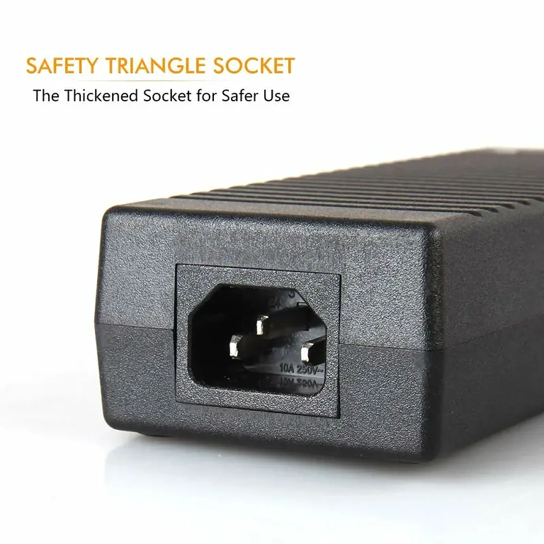 Sursă alimentare 220V la 12V pentru auto Adaptor alimentare 220V AC la 12V DC, 10A, pentru echipamente auto și trotinete