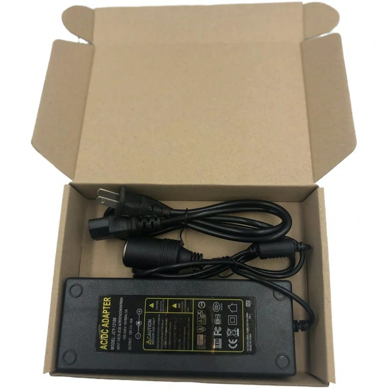 Convertor AC/DC 220V la 12V 10A Convertor sursă alimentare 220V AC la 12V DC 10A pentru uz casnic și auto