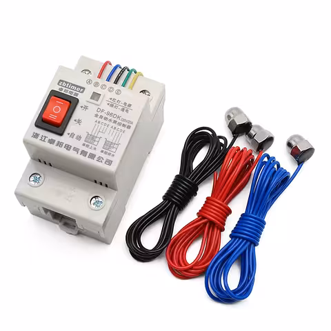 Releu Control Automat Nivel Apă cu 3 Senzori – Regulator Electronic pentru Rezervoare, Bazine și Piscine
