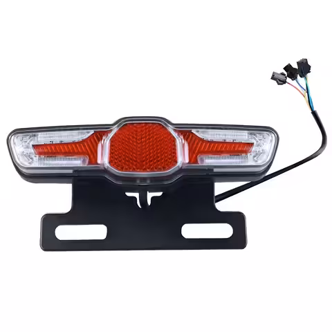 Lampă Spate LED cu Semnalizare 36V 48V 60V – Stop Trotinetă / Bicicletă / Scuter Electric