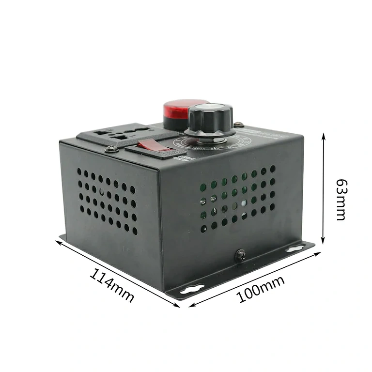 Dispozitiv de reglare a vitezei motoarelor electrice cu afișaj digital și comutator ON/OFF