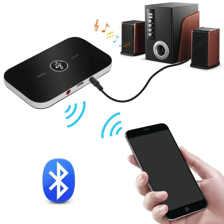 Adaptor audio Bluetooth wireless USB Transmitator și receptor Bluetooth cu alimentare prin USB