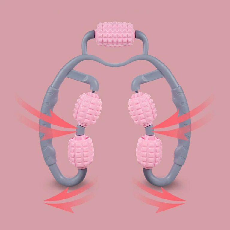 Masaj anticelulitic și muscular cu role silicon pentru piele și mușchi