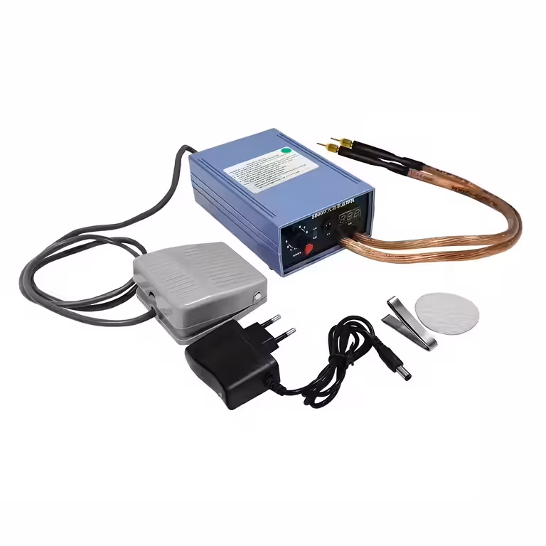 Aparat de sudură în puncte 220V pentru lipire punti acumulator Li-ion, Ni-Cd – Ideal pentru pachete acumulatori 18650