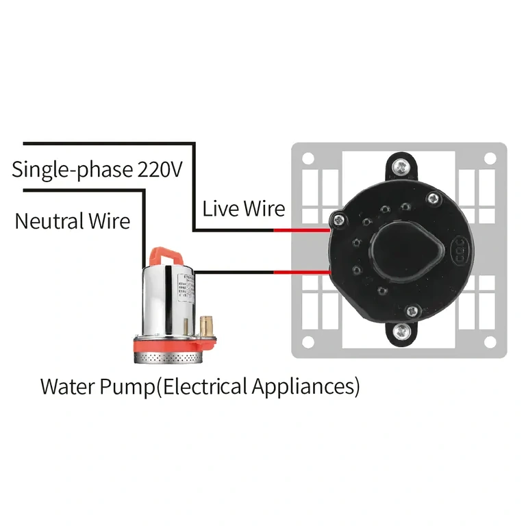 Timer electric pentru ventilator sau lumini în baie, cu funcție delay