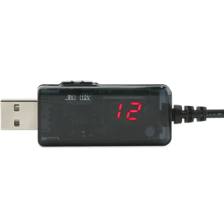 Convertor de tensiune USB pentru lămpi, difuzoare sau camere