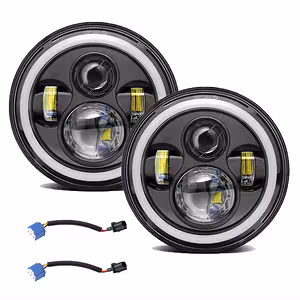 Far rotund LED 7 inch pentru Jeep Wrangler, Suzuki Samurai, Nissan Patrol – Iluminare auto și moto performantă</h1>