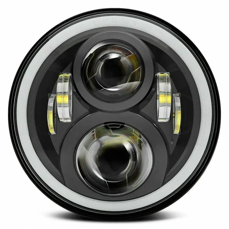 Far universal cu LED, 7 inch, compatibil auto, moto, ATV, camion, tractor