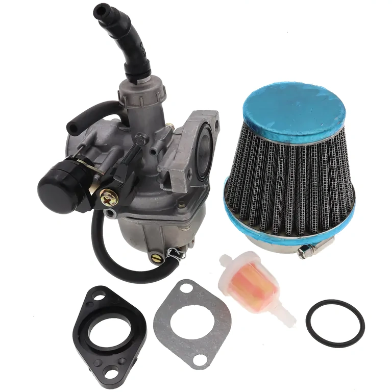 Set carburator + filtru aer + garnituri pentru crosser 125cc